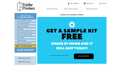 Desktop Screenshot of folderprinters.com